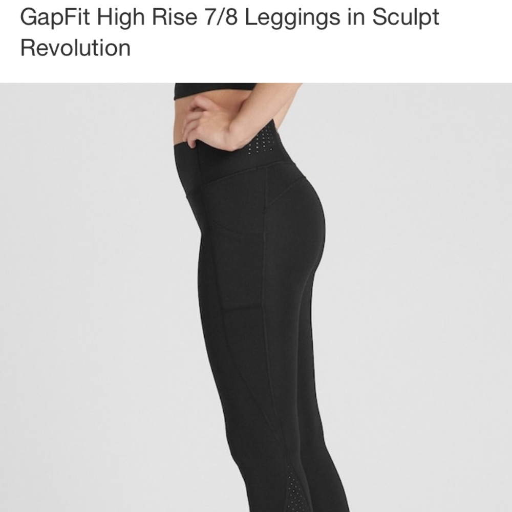 GapFit High Rise Skulptek 7/8 Leggings